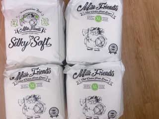 밀크프렌즈 MILK FRIENDS 쿠션 팬츠 기저귀 — 5점을 준 리뷰어가 2018년 10월 올린 사용 사진