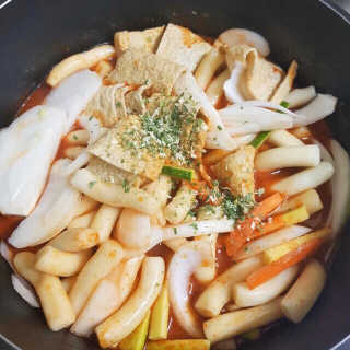 화곡미담 옛날 떡볶이 — 5점을 준 리뷰어가 2020년 2월 올린 사용 사진