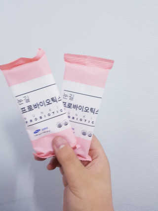 눈길 프로바이오틱스 눈길 콜라겐 프로바이오틱스 — 5점을 준 리뷰어가 2019년 11월 올린 사용 사진