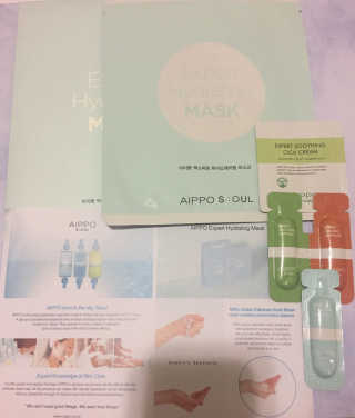 아이뽀 모든 피부 타입을위한 AIPPO Expert Hydrating Mask — 5점을 준 리뷰어가 2018년 3월 올린 사용 사진