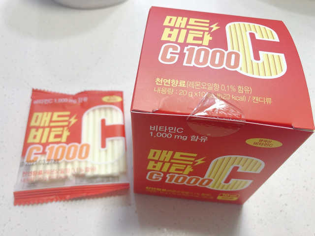 매드비타C 1000 리뷰 사진