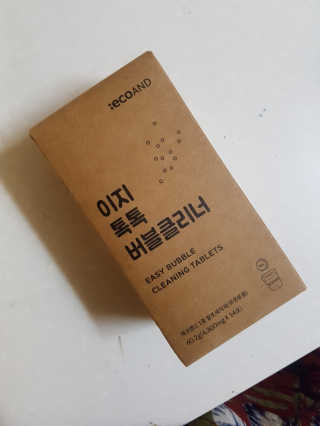 [에코앤드]이지톡톡 버블클리너 1종세척제 — 5점을 준 리뷰어가 2019년 7월 올린 사용 사진