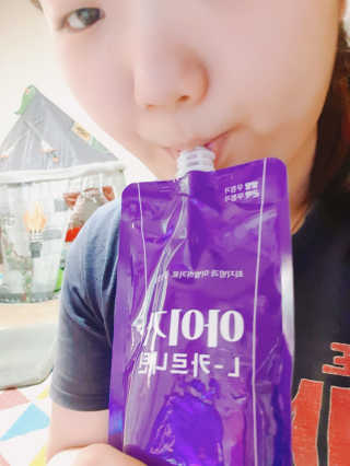 오엔엘 아이가 L-카르니틴 2박스 — 5점을 준 리뷰어가 2019년 4월 올린 사용 사진