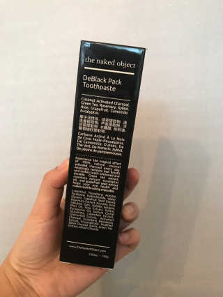 the naked object 디블랙팩치약 디블랙칫솔 세트 — 5점을 준 리뷰어가 2019년 1월 올린 사용 사진