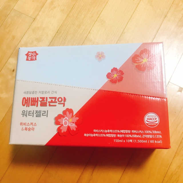 [장수농가] 예뻐질곤약 워터젤리 6kcal 리뷰 사진