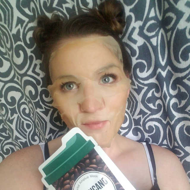 히든코스 아메리카노 마스크 리뷰 사진