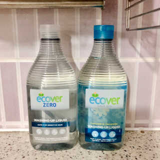 에코버 친환경 주방세제 450ml 무향+카모마일향 — 5점을 준 리뷰어가 2018년 12월 올린 사용 사진