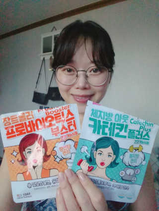 미스사사 체지방아웃카테킨플러스,장트롤러프로바이오틱스 — 5점을 준 리뷰어가 2019년 7월 올린 사용 사진