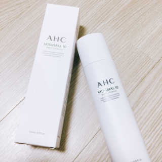 AHC 에이 에이치 씨 미니멀 10 워터리 에센스 — 4.5점을 준 리뷰어가 2018년 12월 올린 사용 사진