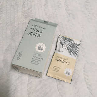 [착한습관]건강한 한끼, 귀리 쉐이크와 서리태 쉐이크 — 4점을 준 리뷰어가 2019년 8월 올린 사용 사진