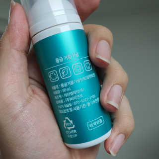 폼글 I foamgle [폼글] 거품가글 50ml 3종 - 민트, 라벤더, 라즈베리 — 5점을 준 리뷰어가 2019년 12월 올린 사용 사진