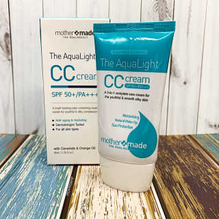 마더메이드 더 아쿠아라이트 CC크림 SPF50+ PA+++ — 4점을 준 리뷰어가 2019년 10월 올린 사용 사진