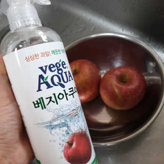 베지아쿠아 475ml + 리필 1000ml 1Set — 5점을 준 리뷰어가 2019년 11월 올린 사용 사진