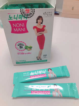 정찬우 꽐라만시 [띵보몰]건강환 습관 노니마니 스틱 1Box — 4점을 준 리뷰어가 2019년 6월 올린 사용 사진