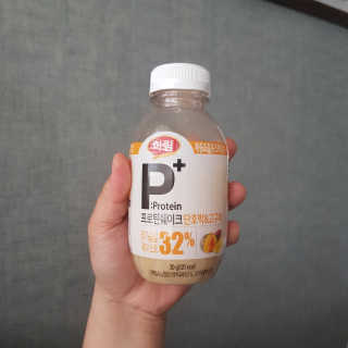 하림 P+ 닭가슴살 프로틴 쉐이크 — 5점을 준 리뷰어가 2019년 6월 올린 사용 사진