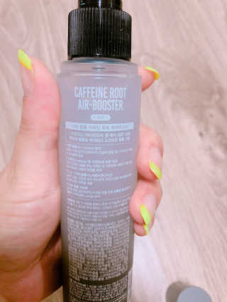 다슈코리아 다슈 볼륨 카페인 파워 에어부스터 120ml — 4점을 준 리뷰어가 2019년 7월 올린 사용 사진