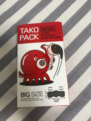 나이팅게일 TAKO PACK NOSE [문어코팩] — 5점을 준 리뷰어가 2017년 5월 올린 사용 사진
