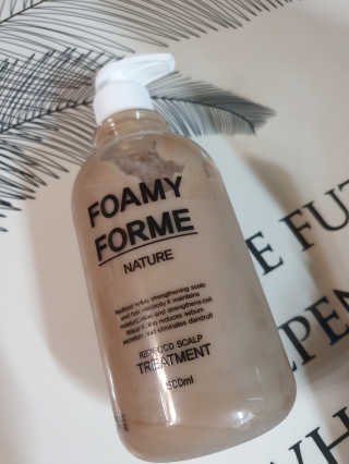 포미포미 레드푸드 스칼프 탈모 샴푸 + 트리트먼트 SET — 4.5점을 준 리뷰어가 2020년 1월 올린 사용 사진