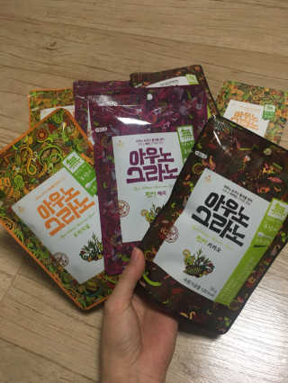 아우노그라노 오리지날, 진짜 베리, 진짜 카카오 — 5점을 준 리뷰어가 2018년 1월 올린 사용 사진