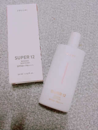 쥴라이Jullai 슈퍼 12 바운스 선 플루이드 SPF50+ PA++++ — 5점을 준 리뷰어가 2019년 7월 올린 사용 사진