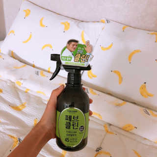 더블유드레스룸 페브클린 500ml — 5점을 준 리뷰어가 2018년 8월 올린 사용 사진