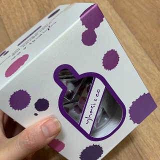야시엔코 앰플수면팩 퍼플 — 5점을 준 리뷰어가 2019년 2월 올린 사용 사진