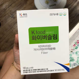 두루원 똥기사의 Kfood 화이버슬림 — 5점을 준 리뷰어가 2018년 8월 올린 사용 사진