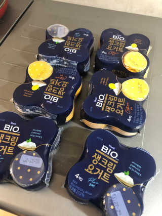 [매일 바이오] 생크림요거트 플레인 12개 + 유자 12개 — 4점을 준 리뷰어가 2019년 6월 올린 사용 사진