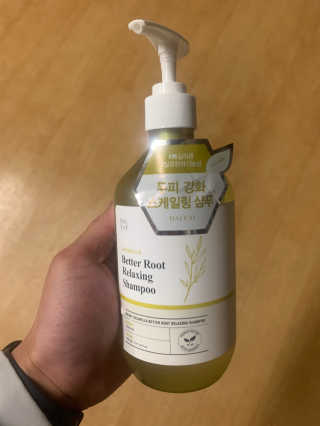 달리프 클로렐라 베러 루트 릴렉싱 샴푸 500ml — 4점을 준 리뷰어가 2020년 1월 올린 사용 사진