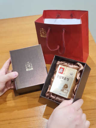 [정관장] 홍삼보윤정 100g x 1병 — 5점을 준 리뷰어가 2020년 1월 올린 사용 사진