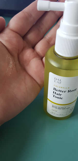 달리프 클로렐라 베러 루트 헤어토닉 100ml — 5점을 준 리뷰어가 2020년 3월 올린 사용 사진