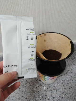 (주)쟈뎅 [쟈뎅] 클래스 신선한 하루 원두+여과지 SET — 5점을 준 리뷰어가 2019년 3월 올린 사용 사진