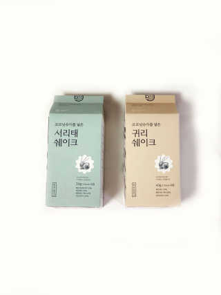 [착한습관]건강한 한끼, 귀리 쉐이크와 서리태 쉐이크 — 3.5점을 준 리뷰어가 2019년 9월 올린 사용 사진