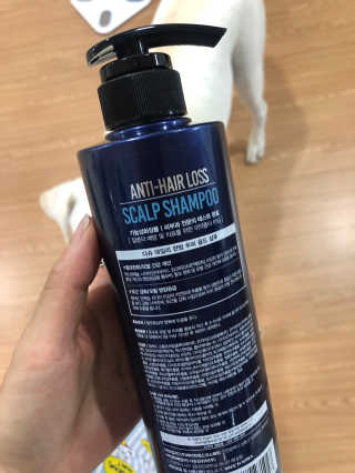 다슈코리아 다슈 데일리 단백질 한방 두피 골드 샴푸 500ml — 4점을 준 리뷰어가 2019년 9월 올린 사용 사진