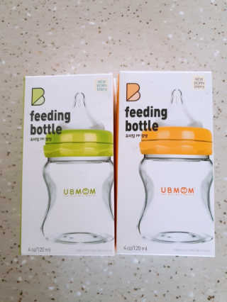 유비맘 신생아젖병 120ml 트리플팩_ 젖꼭지 포함 — 5점을 준 리뷰어가 2020년 1월 올린 사용 사진