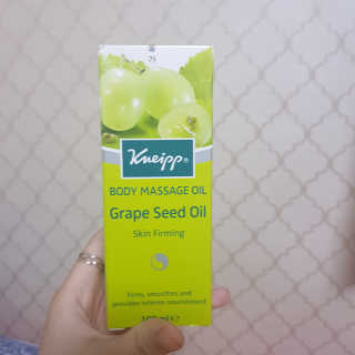 [크나이프] 그레이프씨드 슬리밍 마사지오일 100ml — 4점을 준 리뷰어가 2019년 9월 올린 사용 사진