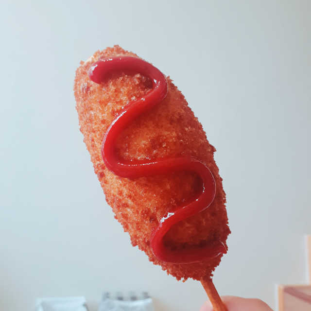 풀무원 체다모짜핫도그, 탱글뽀득 핫도그 리뷰 사진