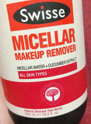 SWISSE 스위스 미셀라 메이크업 리무버 — 5점을 준 리뷰어가 2019년 12월 올린 사용 사진