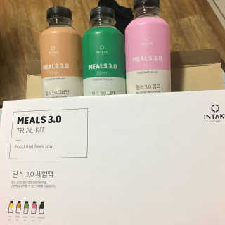 인테이크 밀스 3.0 Trial Kit(보틀형 5종) — 4.5점을 준 리뷰어가 2017년 4월 올린 사용 사진