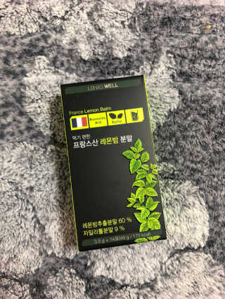로하스웰 프랑스산 레몬밤 분말 — 5점을 준 리뷰어가 2018년 6월 올린 사용 사진