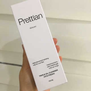 쁘레띠앙 트리플 오일 클렌저 비타프레쉬 — 4.17점을 준 리뷰어가 2018년 6월 올린 사용 사진