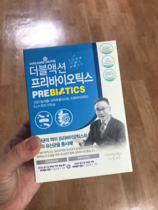 메이준뉴트리 이승남 원장의 더블액션 프리바이오틱스 — 5점을 준 리뷰어가 2020년 3월 올린 사용 사진
