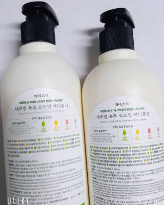 (주)에네스티 내추럴 촉촉  오트밀 바디워시 500ml — 5점을 준 리뷰어가 2020년 3월 올린 사용 사진