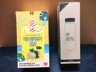 장수농가 리얼깔라만시 원샷 50ml 10팩+보틀 — 4점을 준 리뷰어가 2019년 5월 올린 사용 사진