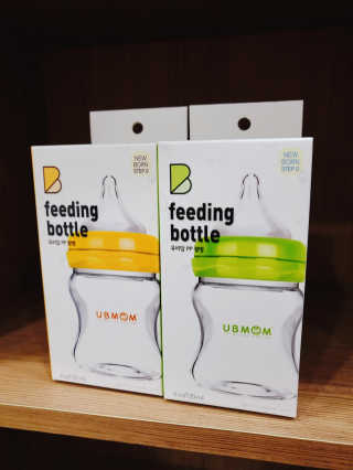 유비맘 신생아젖병 120ml 트리플팩_ 젖꼭지 포함 — 5점을 준 리뷰어가 2020년 3월 올린 사용 사진