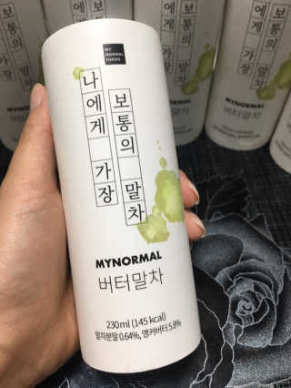 마이노멀 버터말차 - 방탄말차 6개입 — 3.5점을 준 리뷰어가 2019년 7월 올린 사용 사진