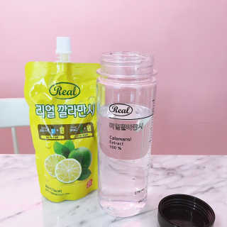 장수농가 리얼깔라만시 — 5점을 준 리뷰어가 2018년 6월 올린 사용 사진
