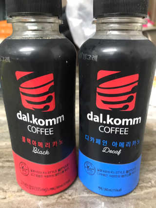 [빙그레] 달콤커피 콜라보 디카페인, 블랙 아메리카노 — 5점을 준 리뷰어가 2019년 1월 올린 사용 사진