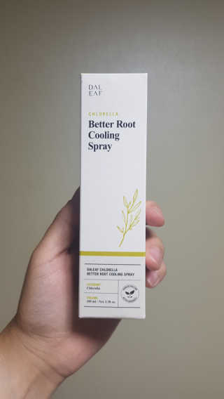 달리프 클로렐라 베러 루트 쿨링 스프레이 100ml — 5점을 준 리뷰어가 2019년 6월 올린 사용 사진