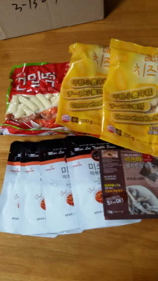 미쓰리떡볶이 just 10 min 패키지 — 4점을 준 리뷰어가 2018년 5월 올린 사용 사진